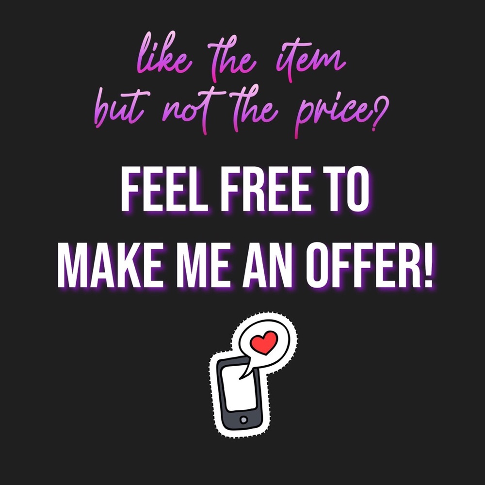 🤩MAKE ME AN OFFER🤩